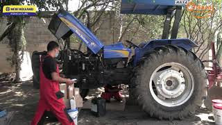 New Holland 6610S  Servicio  Garay Tractores y Equipos [upl. by Siuqramed]