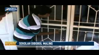 Sekolah Dibobol Maling 20 Unit Komputer Raib [upl. by Hairem]