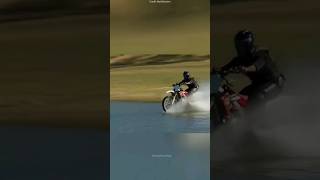 Can HighSpeed Bike Cross On Water [upl. by Goeselt]