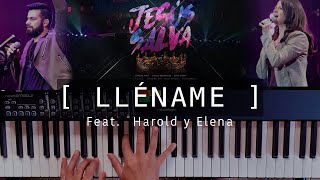 Lléname  Marcos Witt ft Harold y Elena  Jesús Salva  Piano Cover [upl. by Starkey]