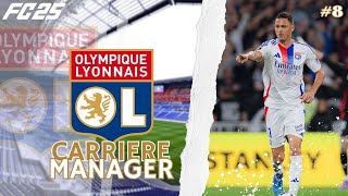 FC25  CARRIERE MANAGER LYON  ON REALISE LEXPLOIT FACE AU PSG  8 [upl. by Navnod]