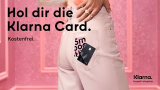 Shopping wie du es liebst Überall Hol dir die Klarna Card [upl. by Oiracam907]