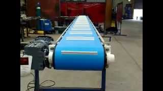 Cleated belt conveyors [upl. by Aeslehc139]