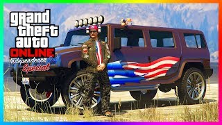 GTA Online Independence Day 2018 Update4th Of July DLC  NEW Vehicles Rare Items amp MORE GTA 5 [upl. by Salvador]