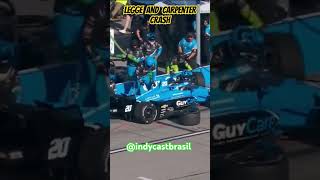 Primeira bandeira amarela da prova indycar automobile legge carpenter motorsport [upl. by Jac]