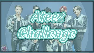 KPOP GAME Ateez Challenge  Are U a real ATINY  Cherry [upl. by Galateah]