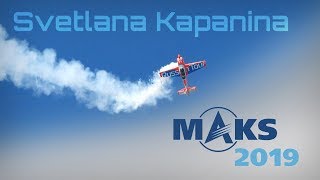 MAKS 2019 ✈️ Svetlana Kapanina The Ultimate Russian Ballerina  HD 50fps [upl. by Artinek]