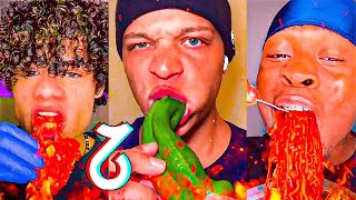 Extreme Spicy Food Tiktok Compilation 11 [upl. by Enicnarf]