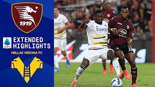 Salernitana vs Hellas Verona Extended Highlights  Serie A  CBS Sports Golazo [upl. by Perloff]