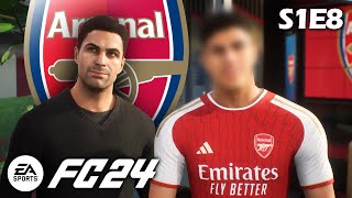 Our first Transfer Window  FC 24 Arsenal Career Mode S1E8 [upl. by Aikahs617]