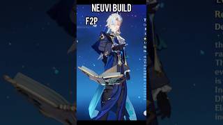 Neuvillette Build  f2p Genshin Impact neuvillette neuvillettegenshin genshinimpact [upl. by Allissa]