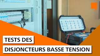 Tests des disjoncteurs basse tension [upl. by Meelas]