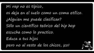 Kase O  A solas con un ritmo  Letra  Violadores del Verso  Genios [upl. by Dupre]