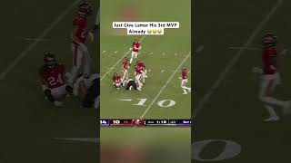 lamar vs allen for mvp is gonna be crazy nfl lamarjackson baltimoreravens nflhighlights [upl. by Barram]