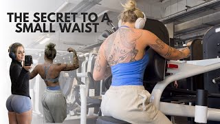 Want A Small Waist  Build A Back Real Time Workout [upl. by Badr]