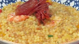 Fregola con gambero rosso [upl. by Sabine30]