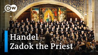 Handel Zadok the Priest  The English Concert amp Händelfestspielorchester Halle [upl. by Makell996]