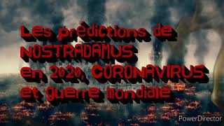 Les prédictions de Nostradamus coronavirus guerre mondiale fin du monde [upl. by Elyc519]