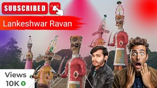 Lankeshwar Ravan Sector 8B Chandigarh Dhamakedar Ravan Subscribe my YouTube channel 🙏 Theks [upl. by Columbus]