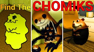 THE BACKROOMS  Find the Chomiks Part 41 Roblox [upl. by Ardnekal]