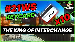 🔑 Tarkov 21WS Keycard The King of Interchanges Hidden Treasures Revealed 💼👑 [upl. by Heyes]