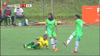 Rwanda Vs Djibouti Cecafa 2022  cecafaswc2022 [upl. by Yemane]