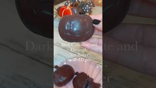 Halloween chocolate covered stuffed dates halloween shorts [upl. by Ribaudo]