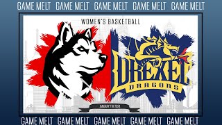 Drexel Womens Basketball vs Northeastern Full Game Melt 1724 [upl. by Ajar]