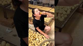 She Ate The Raw Eggs 🥚🥚  Amazing Halfboiled Eggs  shorts satisfying egg [upl. by Ariaz]