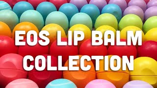 SATISFYING EOS LIP BALM COLLECTION UPDATED [upl. by Mcmaster]