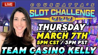 The CHAMPION 🍀 Slot Challenge at Coushatta Casino [upl. by Hannasus]