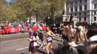 London Marathon 2014 Clips [upl. by Nosreip]