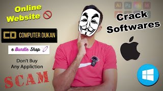 Crack Softwares Online 🚫 Scam Website on MacBookWindow Application [upl. by Chesnut82]