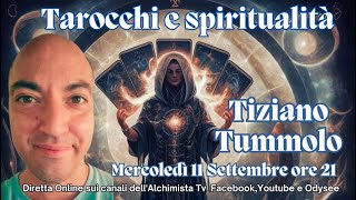 Tarocchi e spiritualità  Tiziano Tummolo [upl. by Airenahs697]