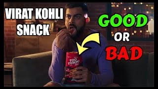 VIRAT KOHLI SNACK  Too Yumm Review [upl. by Sergu535]