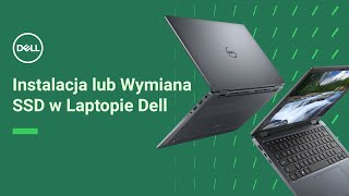 Instalacja lub Wymiana SSD w Laptopie Dell  Dell Pomoc [upl. by Lawford61]