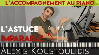 Laccompagnement au piano facile et sans solfège  Astuce Imparable [upl. by Alhsa]