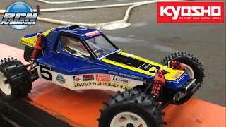 Kyosho Optima 2016 ReRelease 4wd Buggy  Running Video [upl. by Oakleil]