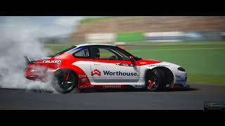 Piotr Wiecek Nissan S15 2jz external sound  Assetto Corsa FMOD 15 [upl. by Ruhtracam]