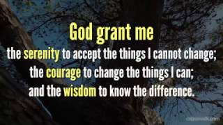 Serenity Prayer [upl. by Giulietta]