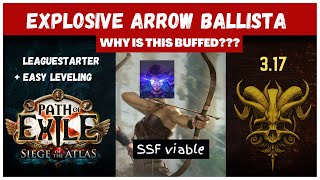 Explosive Arrow Ballista  My TOP 317 Leaguestarter Full Build Guide Path of Exile Archnemesis [upl. by Ephrayim]