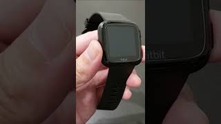 Glass Screen Protector Installation for Fitbit Versa shorts [upl. by Tterrej]