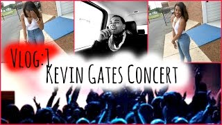 Vlog 1  Kevin Gates Concert [upl. by Kerrill]