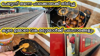 പാലക്കാടേക്ക് തിരികെ പോയി👋ഉമ്മാടെ വക ചക്കരക്ക് പലഹാരങ്ങളും😋COUPLELOVE [upl. by Gilead877]