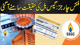 Fix Charges  Gas Bil Ki Haqeeqat Samnay Aagai  Haqpakistaninfo [upl. by Ellinej745]