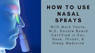 How to use nasal sprays [upl. by Xena806]