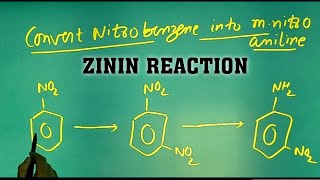 mdinitrobenzene into mnitroanilineshorts Zinin Reaction [upl. by Brew822]