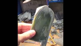 Slices of Pounamu for a Commission [upl. by Ellerol217]