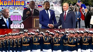 13 Mai La Russie Fèk Mande Pou Edgard Retire Kòl Bay Guy Prezidan Ambasadè dakò ONUOEA nou sove [upl. by Alviani]