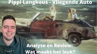 Pippi Langkous  Vliegende Auto Grappige Scène Reactievideo Analyse en Review Leuk en nostalgie [upl. by Bianca649]